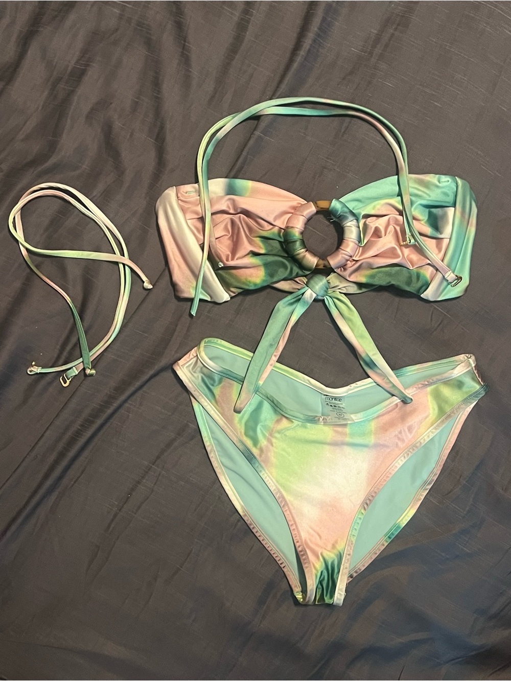 VGUC Montce Satin Bikini Size Medium/Medium